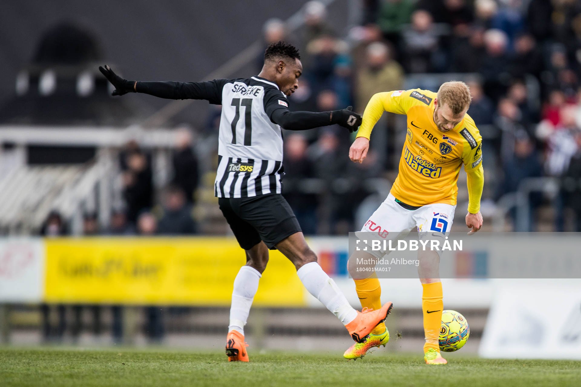 Landskronas Karim Sadat och Falkenbergs Per Karlsson