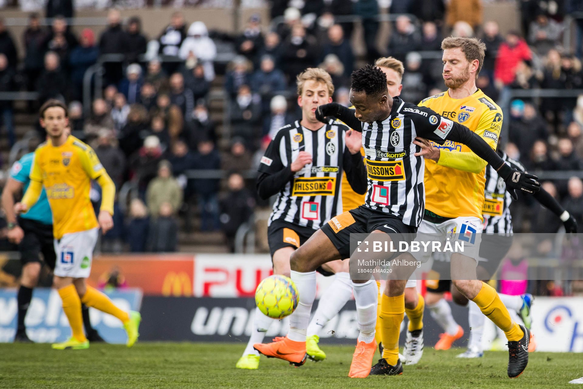 Landskronas Karim Sadat och Falkenbergs Erik Pärsson