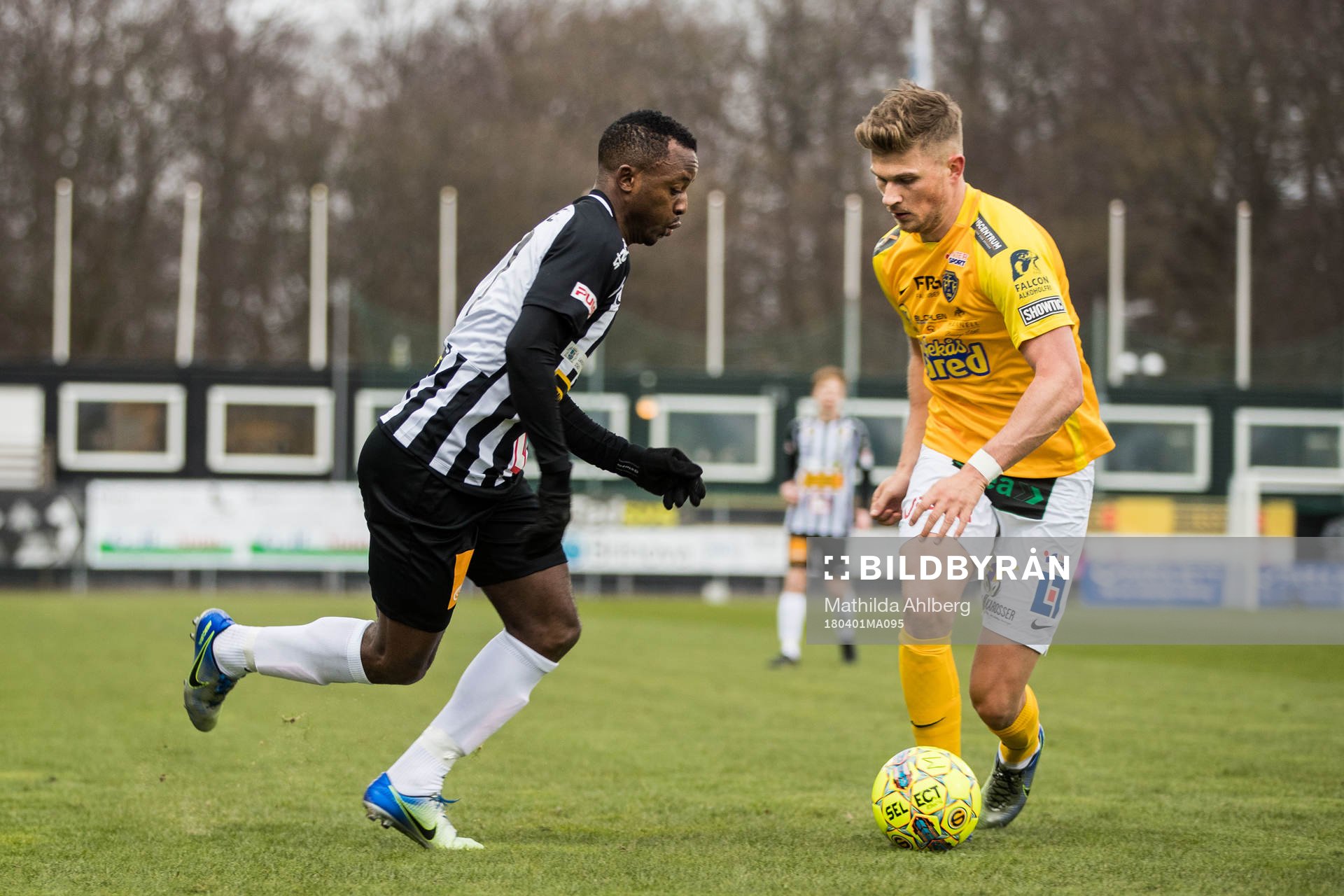 Landskronas Edafe Egbedi och Falkenbergs Erik Pärsson