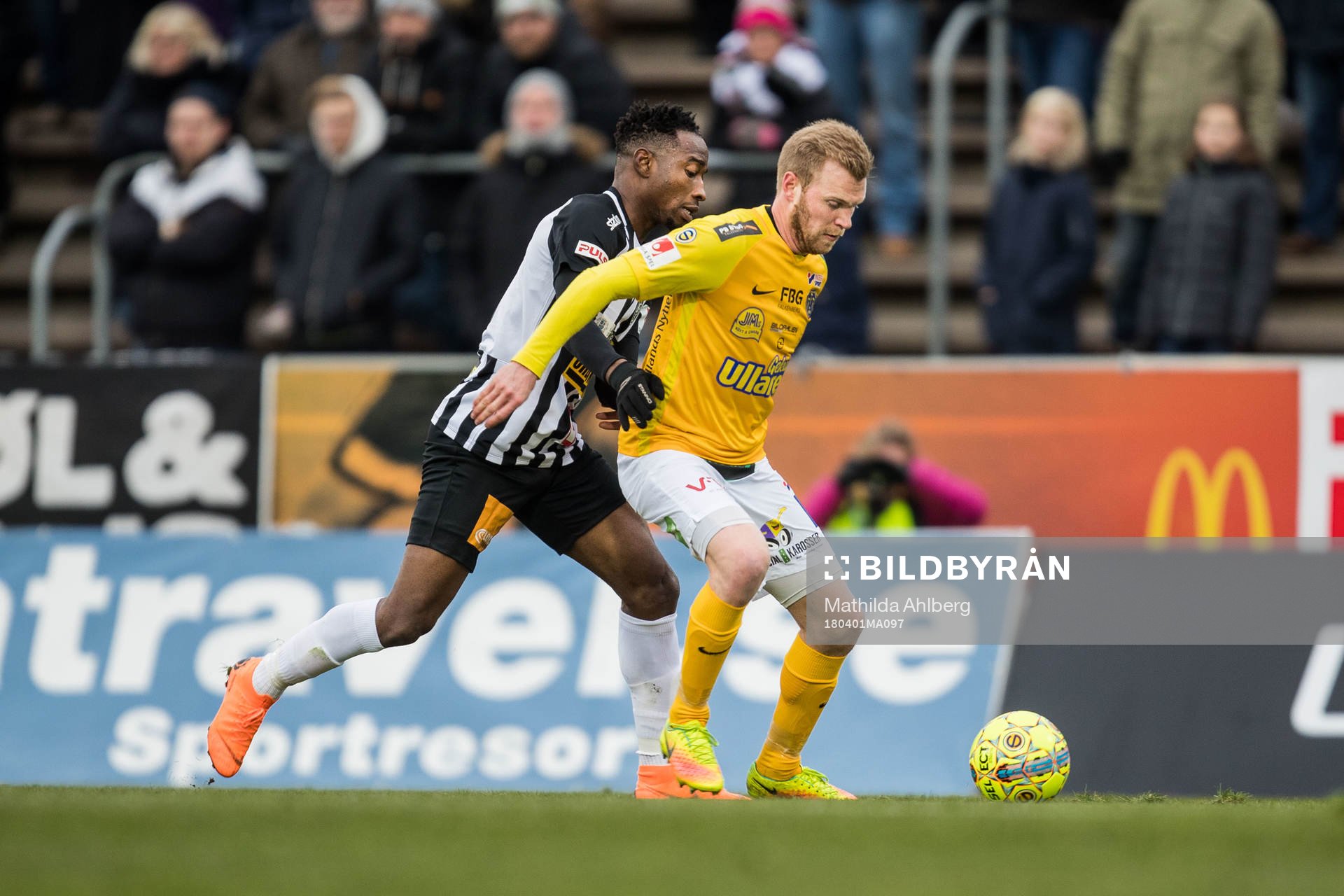 Landskronas Karim Sadat och Falkenbergs Per Karlsson