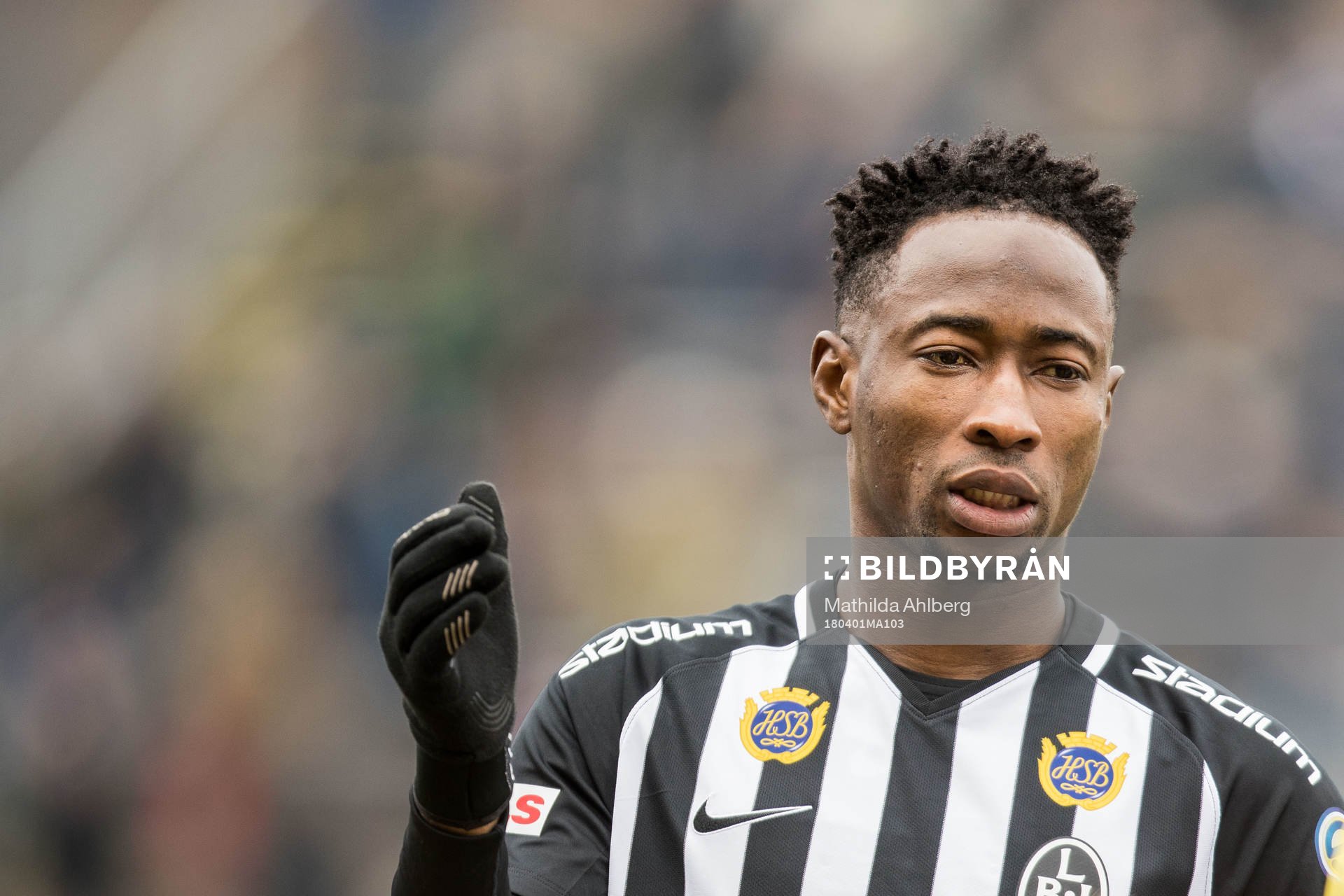 Landskronas Karim Sadat lunder fotbollsmatchen i Superettan