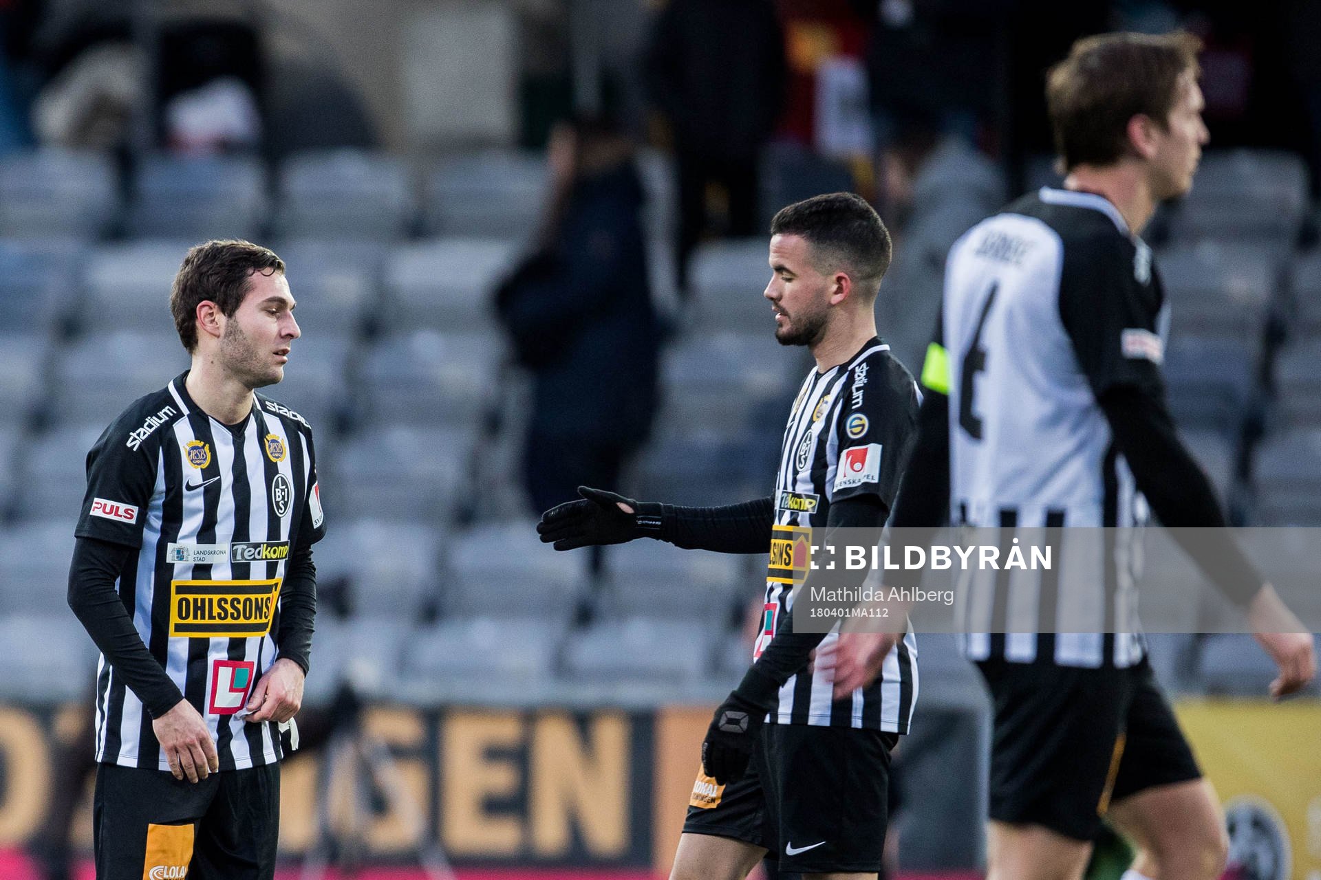 Landskronas Alexander Tkacz och Granit Stagova deppar