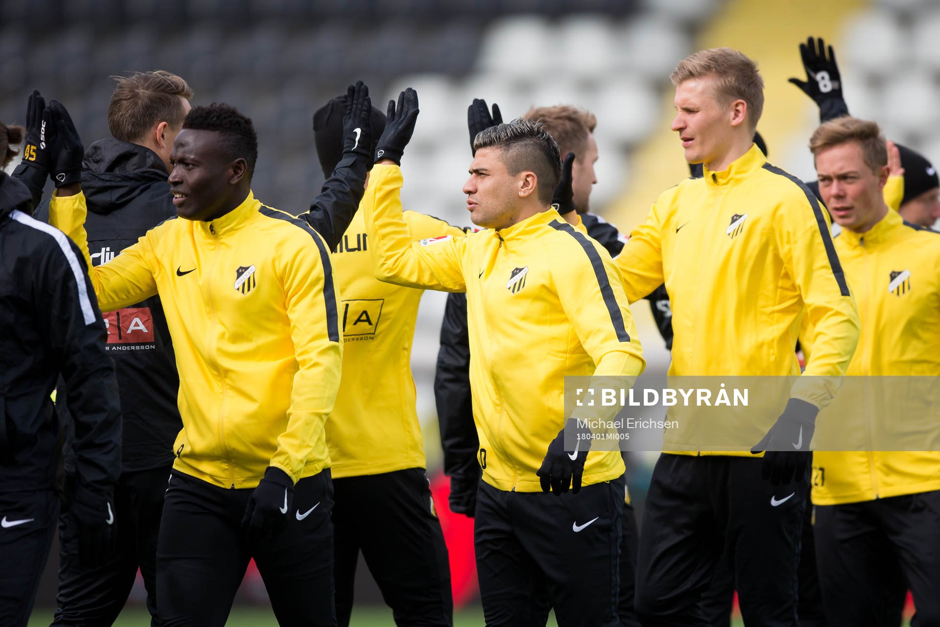 Häckens Alhassan Kamara, Paulinho och Juhani Ojala