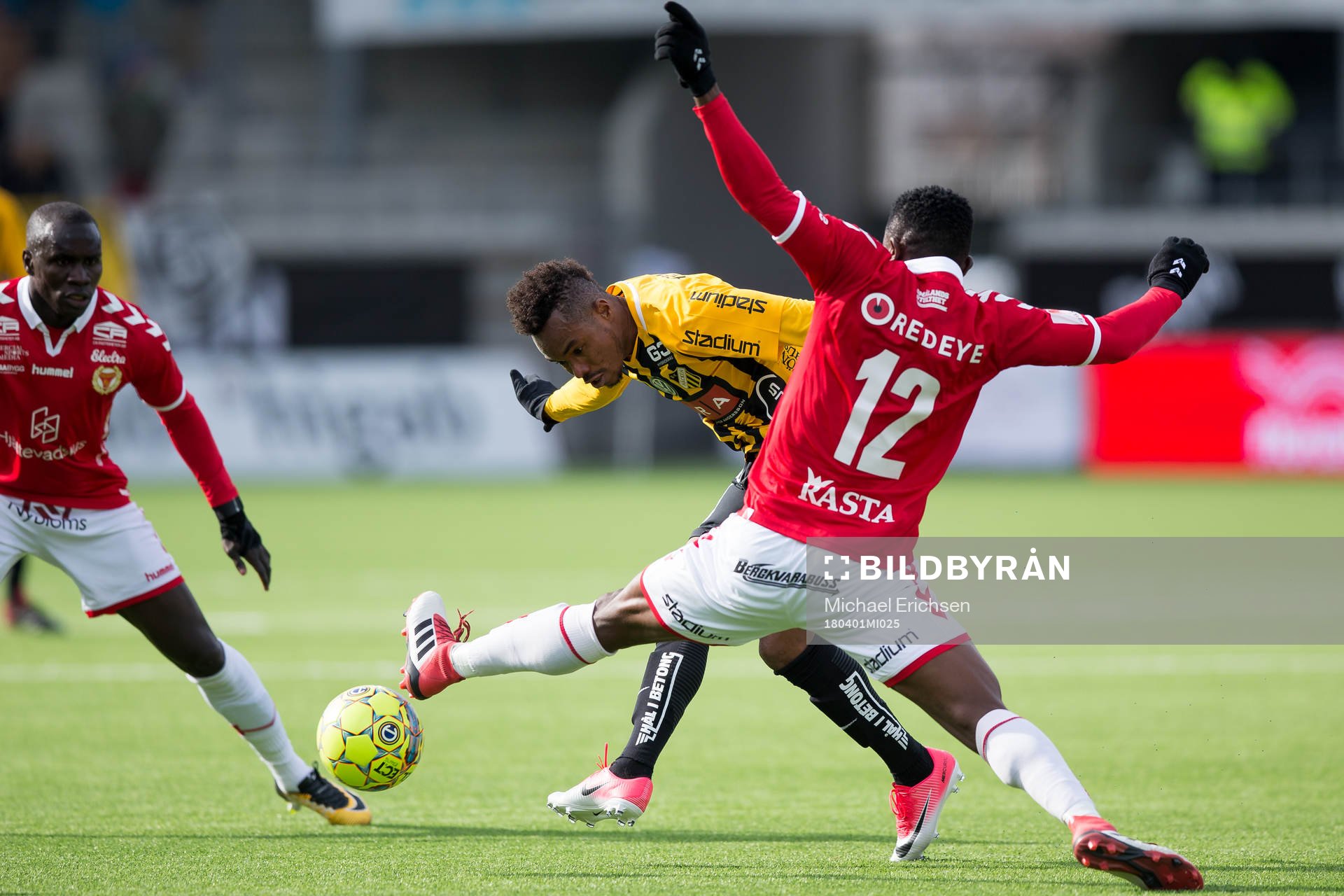 Häckens Nasiru Mohammed mot Kalmars Lumala Abdu