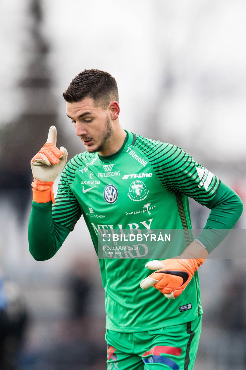 Trelleborgs målvakt Marko Johansson