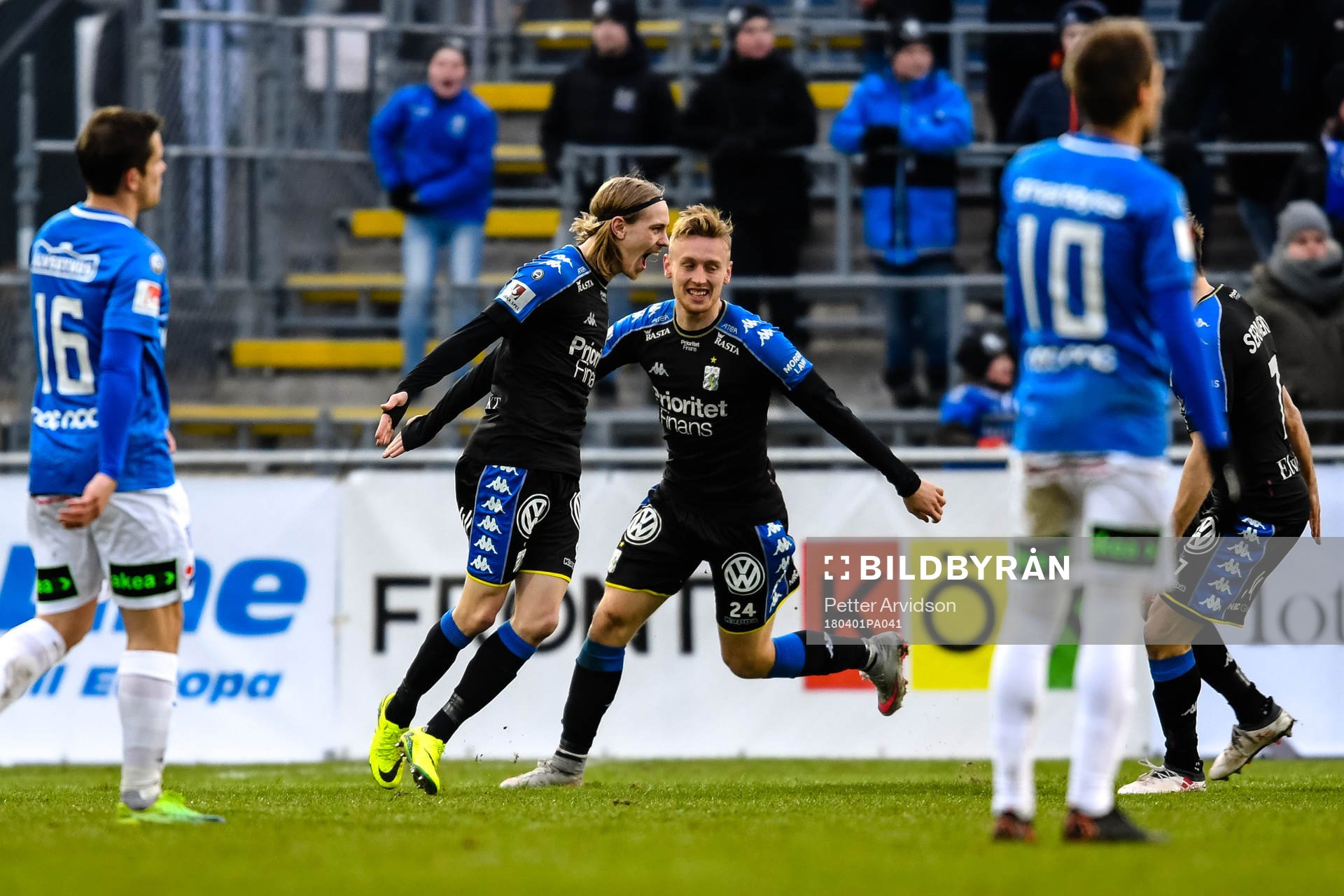 IFK Göteborgs Elias Mar Omarsson och Sebastian Ohlsson