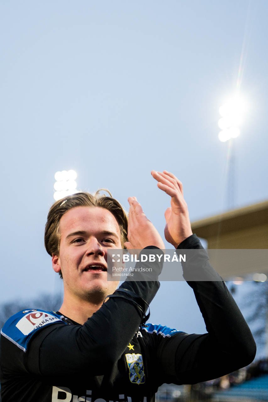 IFK Göteborgs August Erlingmark jublar