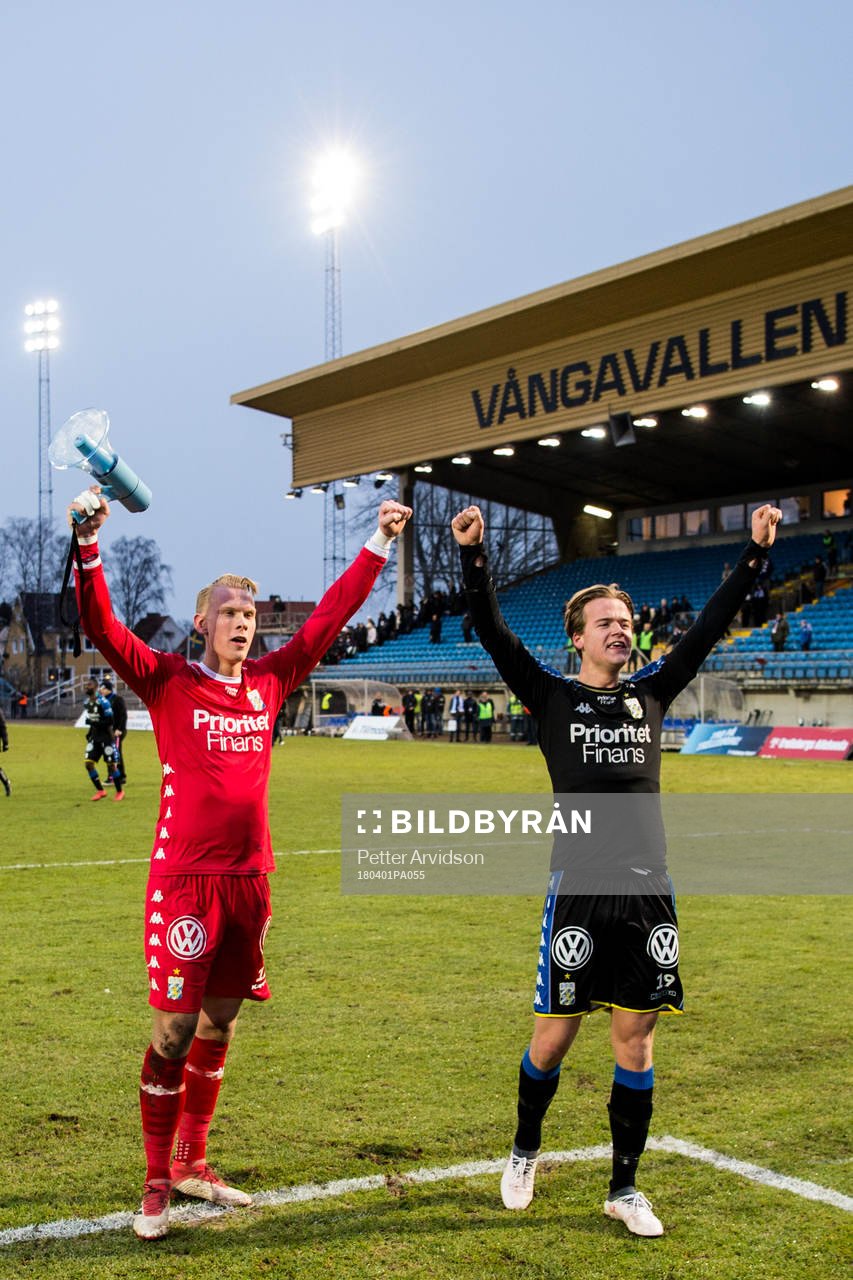 IFK Göteborgs målvakt Pontus Dahlberg och August
