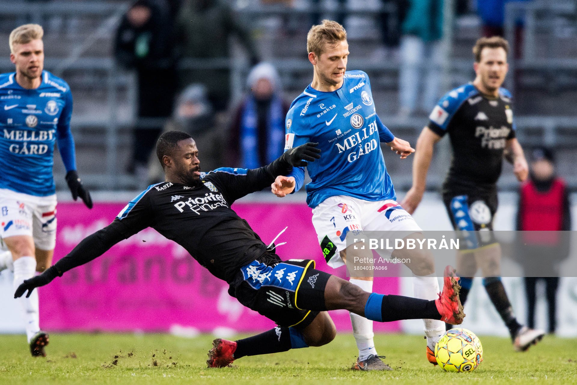 IFK Göteborgs Vajebah Kaliefah Sakor och Trelleborgs Erik