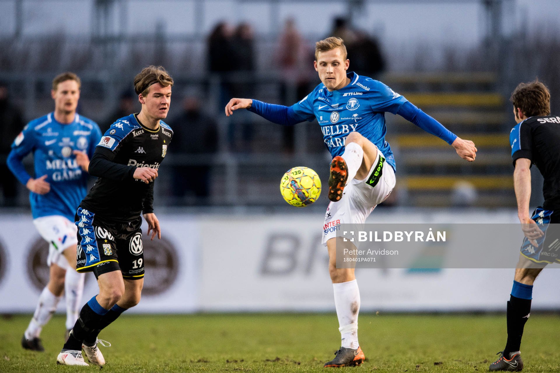 Trelleborgs Erik Andersson och IFK Göteborgs August