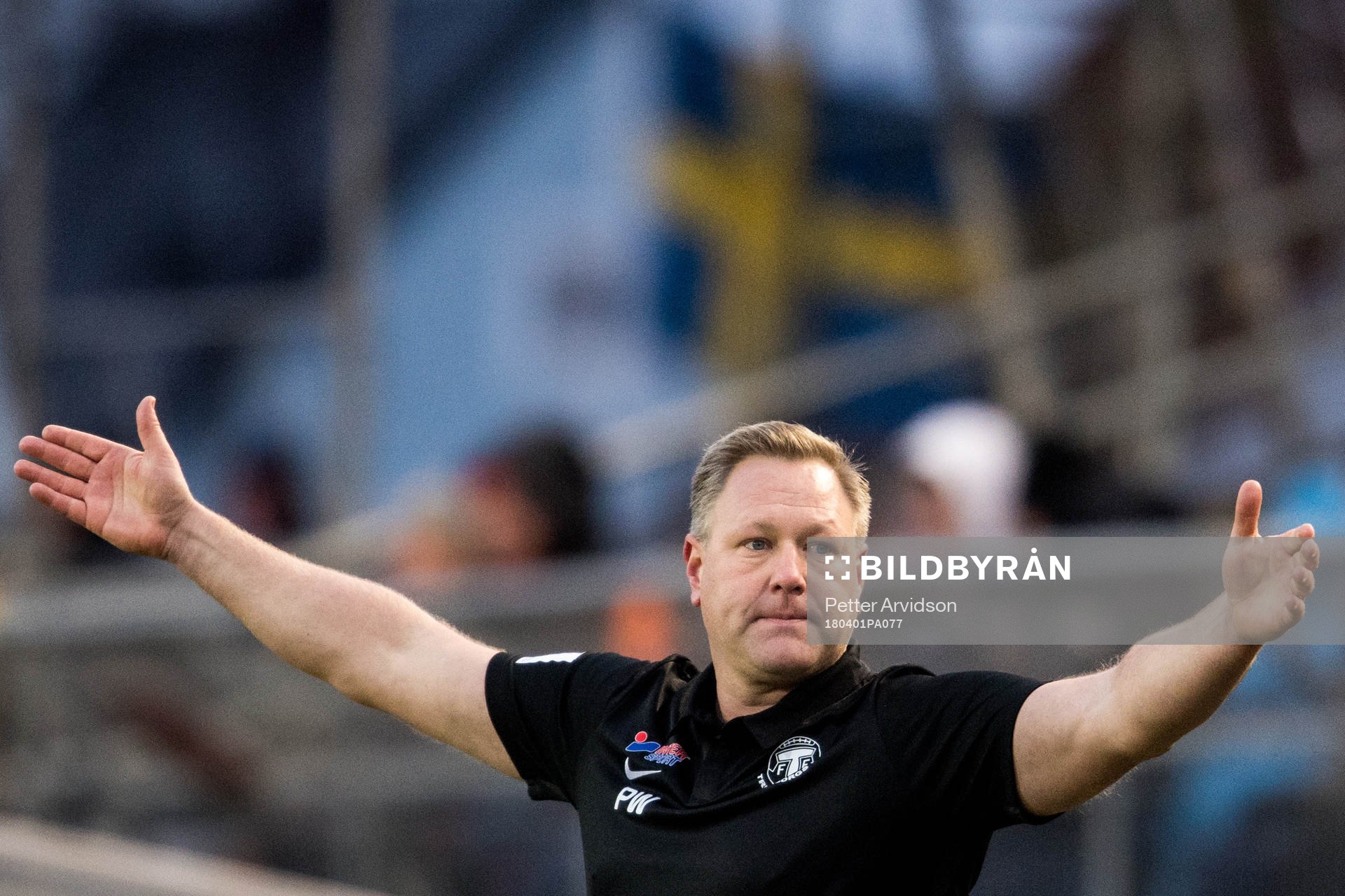 Trelleborgs tränare Patrick Winqvist