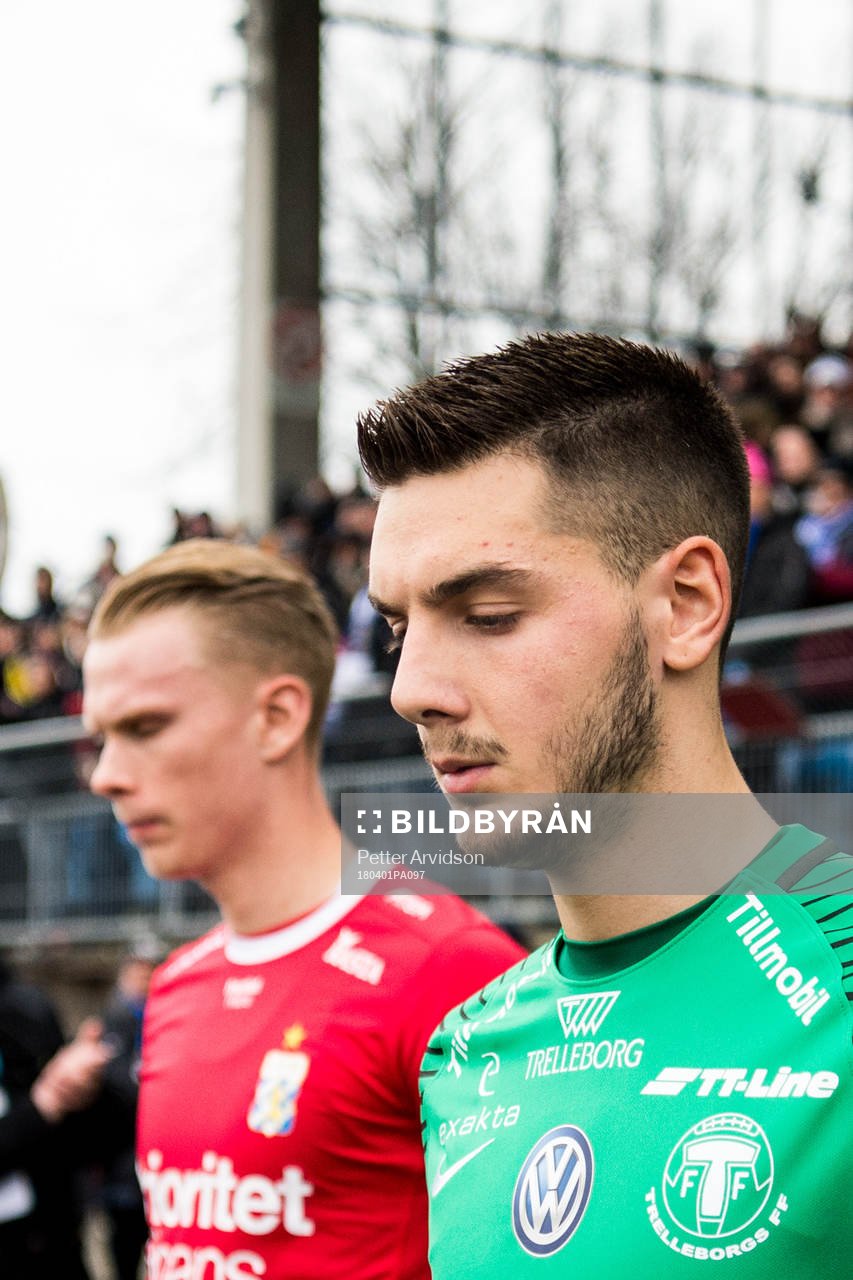Trelleborgs målvakt Marko Johansson och IFK Göteborgs