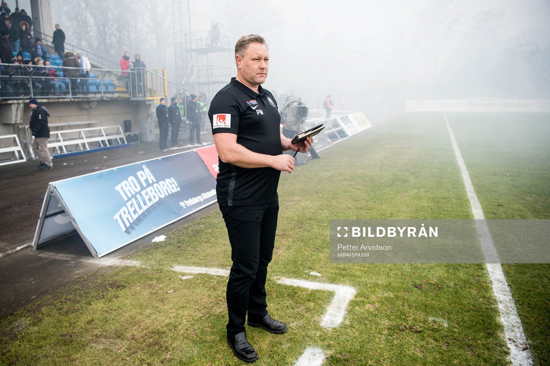 Trelleborgs tränare Patrick Winqvist