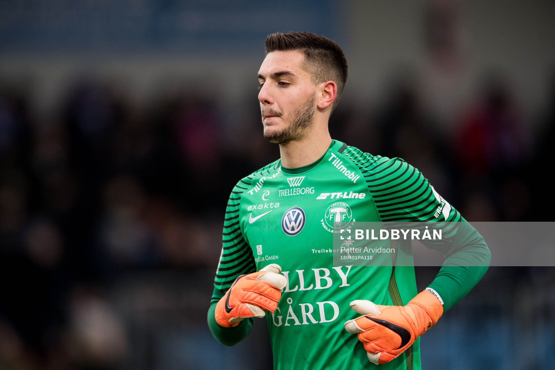 Trelleborgs målvakt Marko Johansson