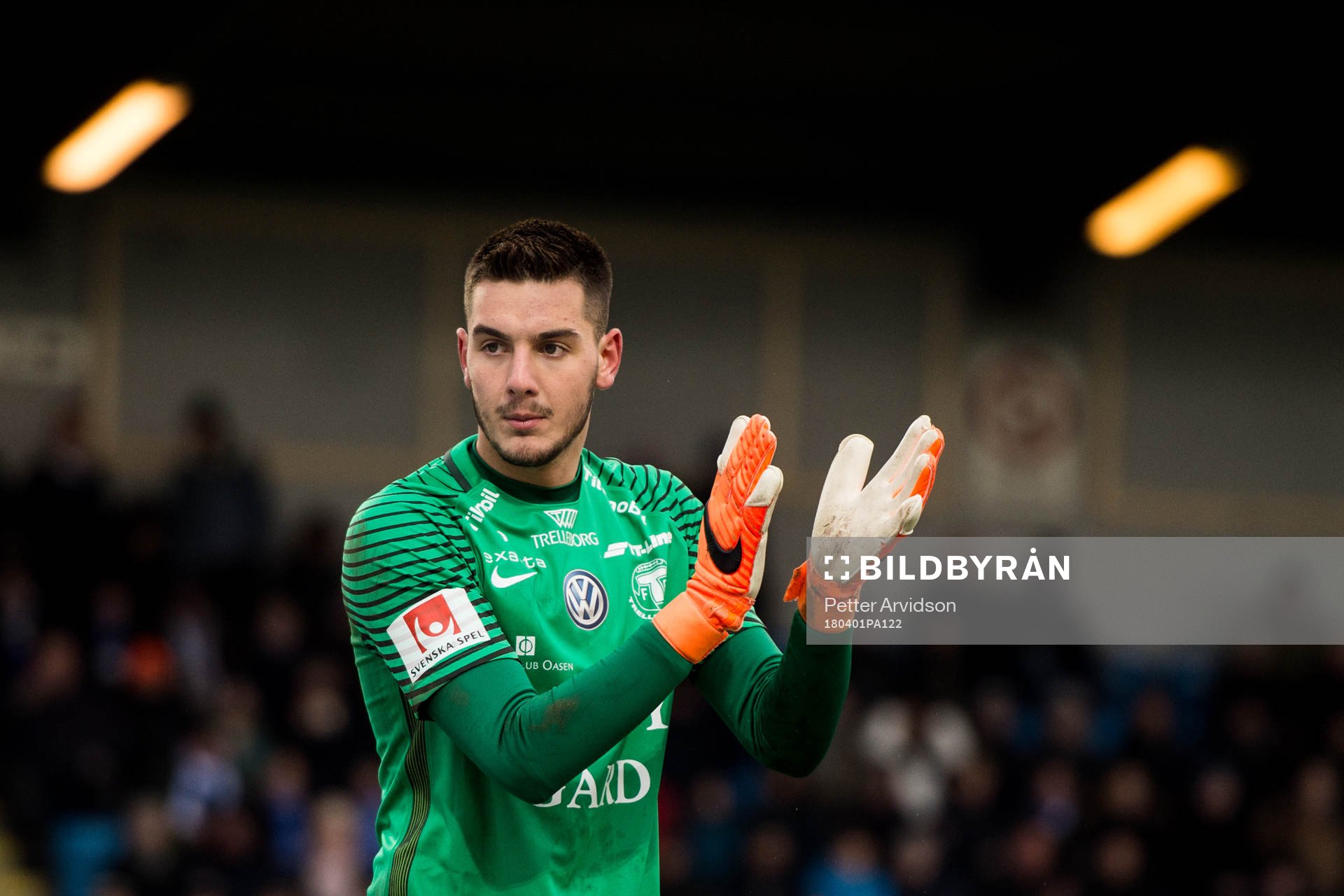 Trelleborgs målvakt Marko Johansson