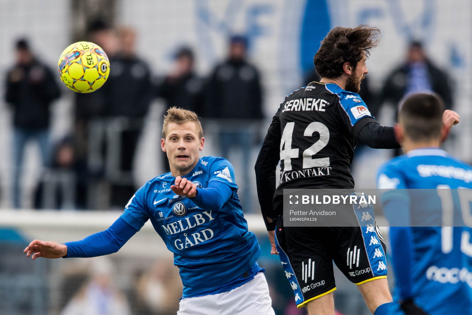Trelleborgs Erik Andersson och IFK Göteborgs Mikkel