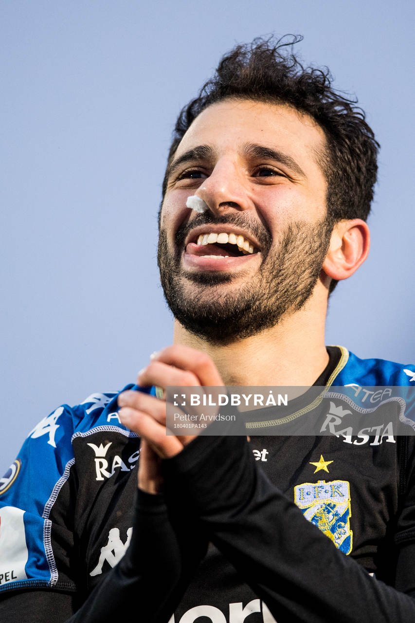 IFK Göteborgs André Calisir jublar