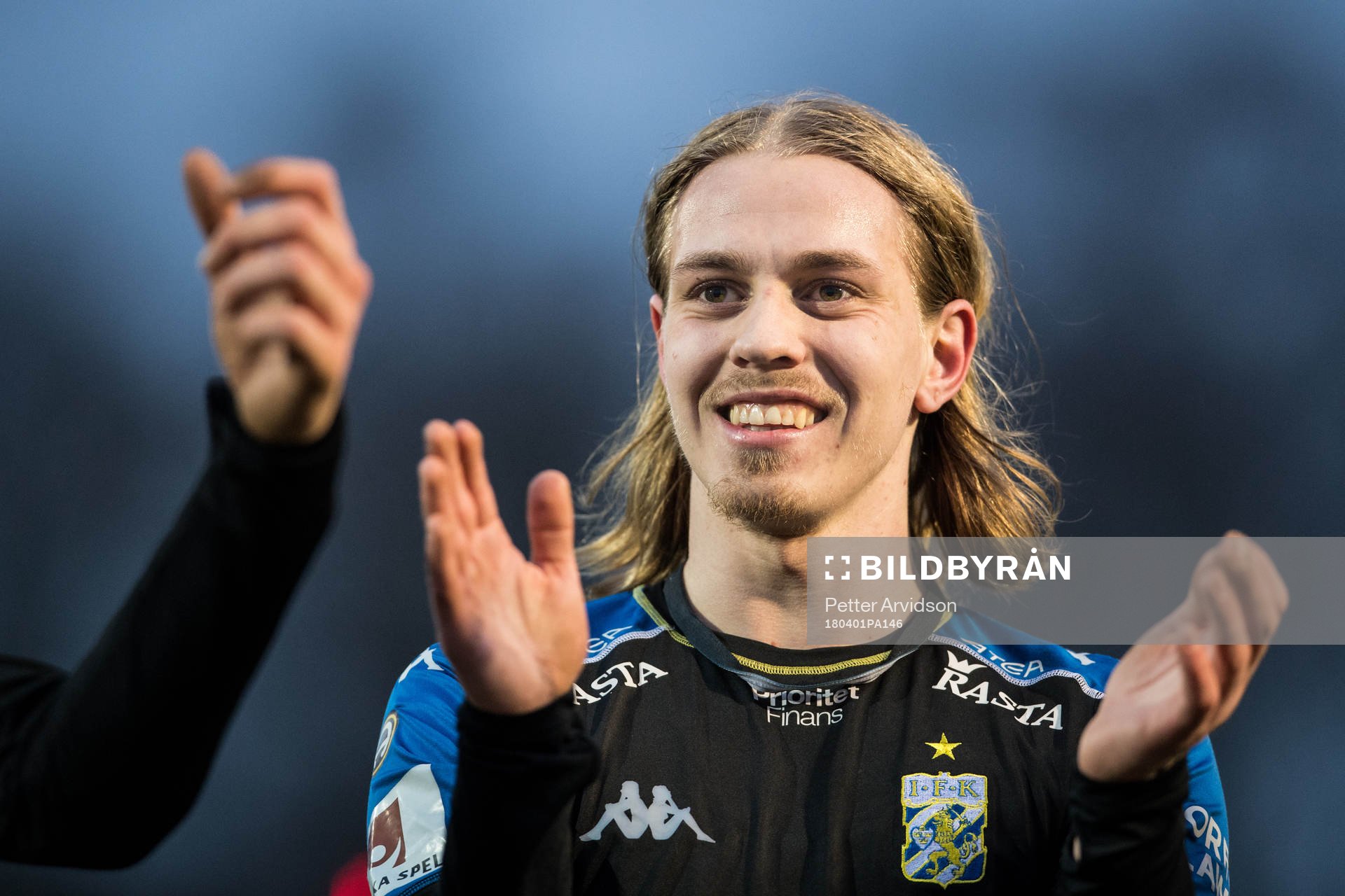 IFK Göteborgs Elias Mar Omarsson jublar