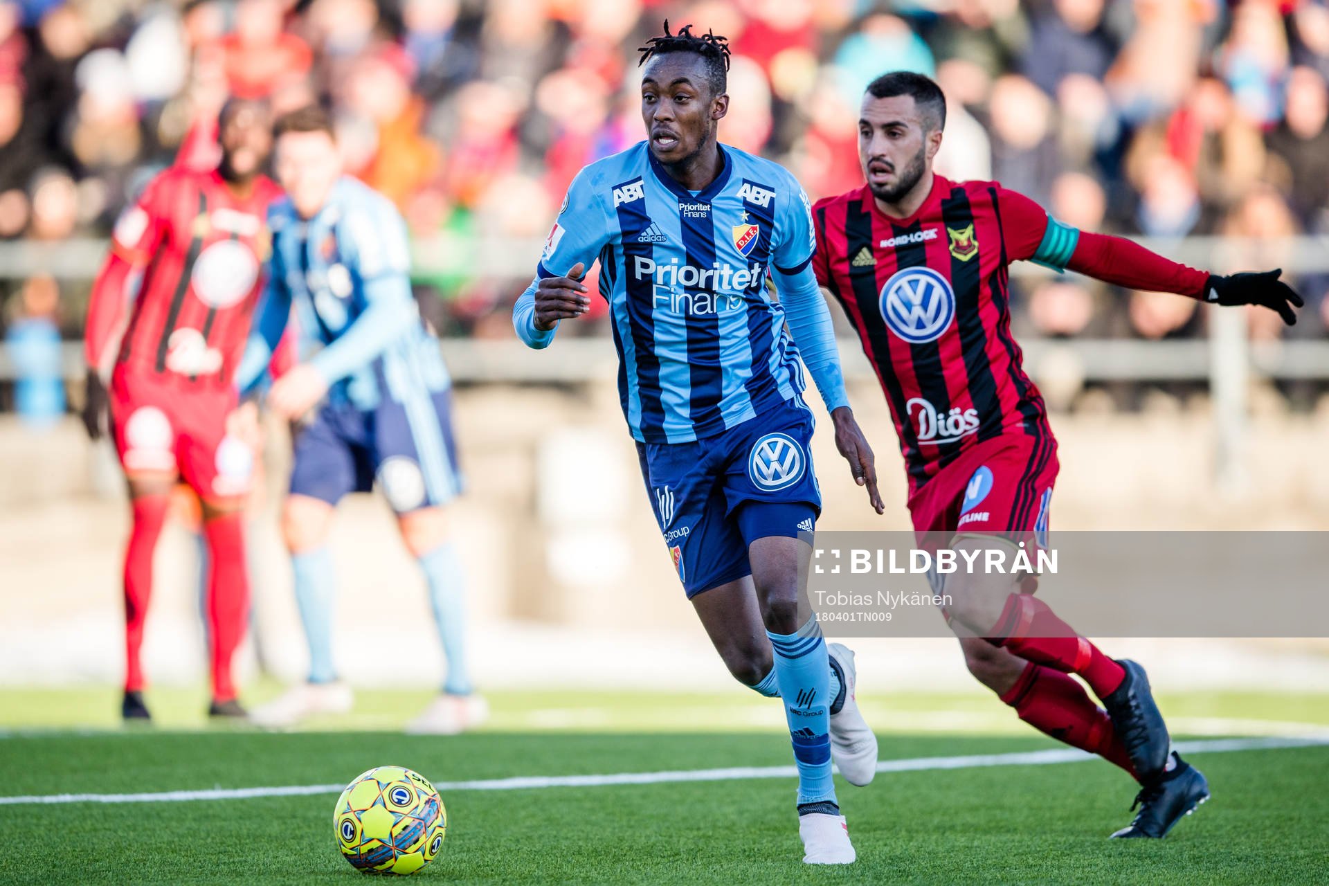 Djurgårdens Philana Tinotenda Kadewere och Östersunds
