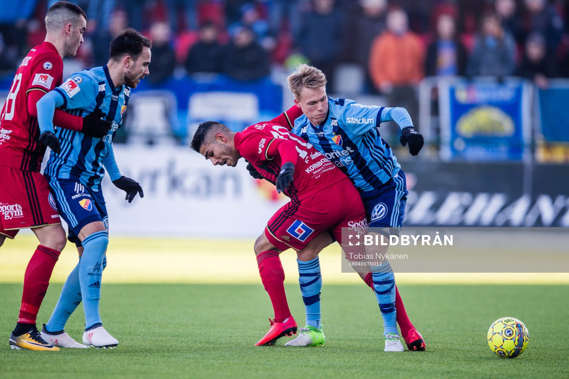 Östersunds Hosam Aiesh mot Djurgårdens Jonathan