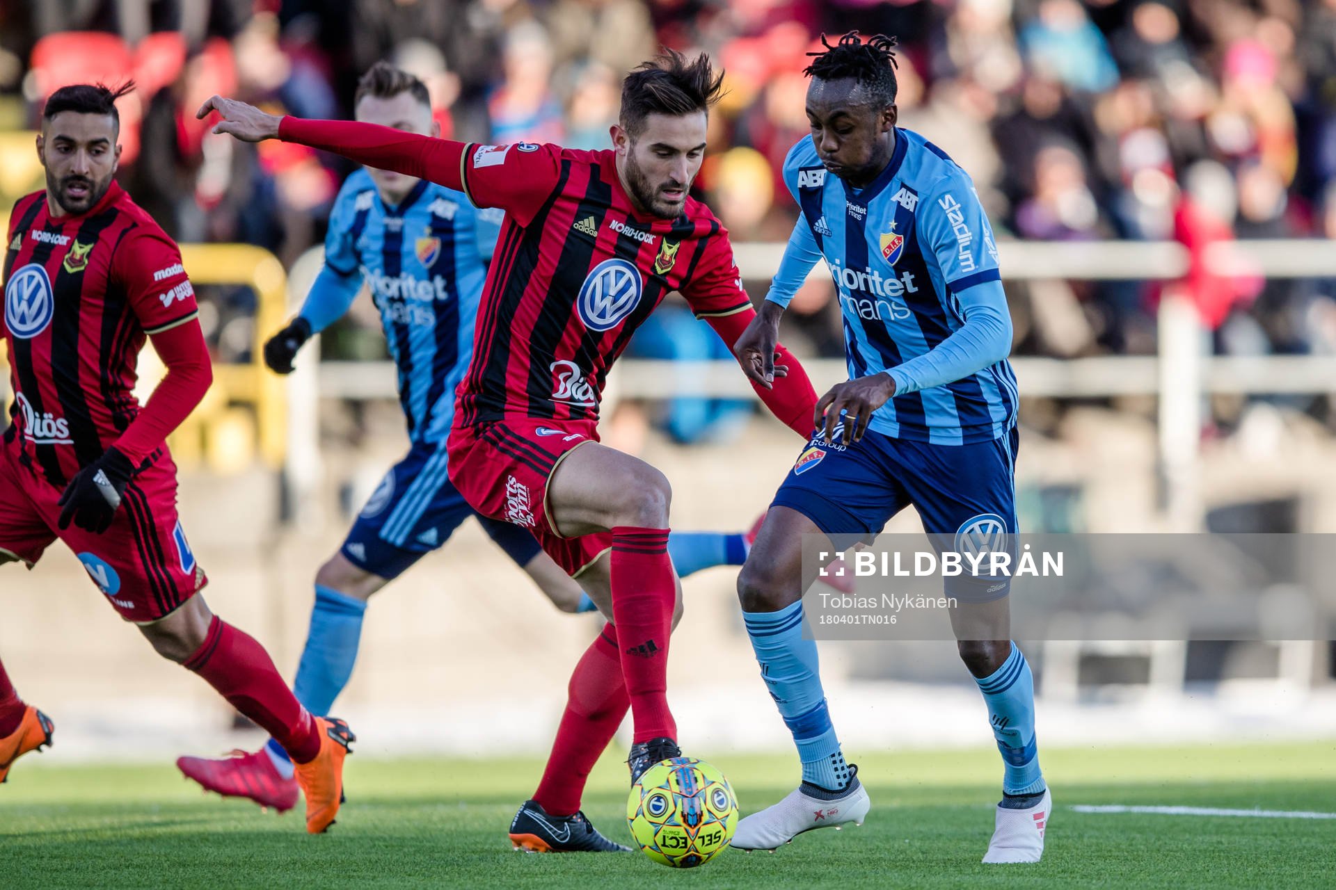 Djurgårdens Philana Tinotenda Kadewere och Östersunds