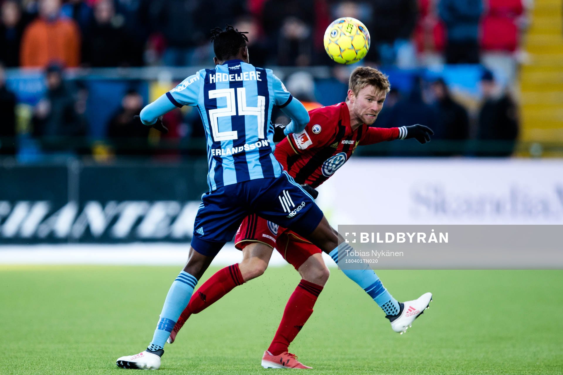 Djurgårdens Philana Tinotenda Kadewere och Östersunds