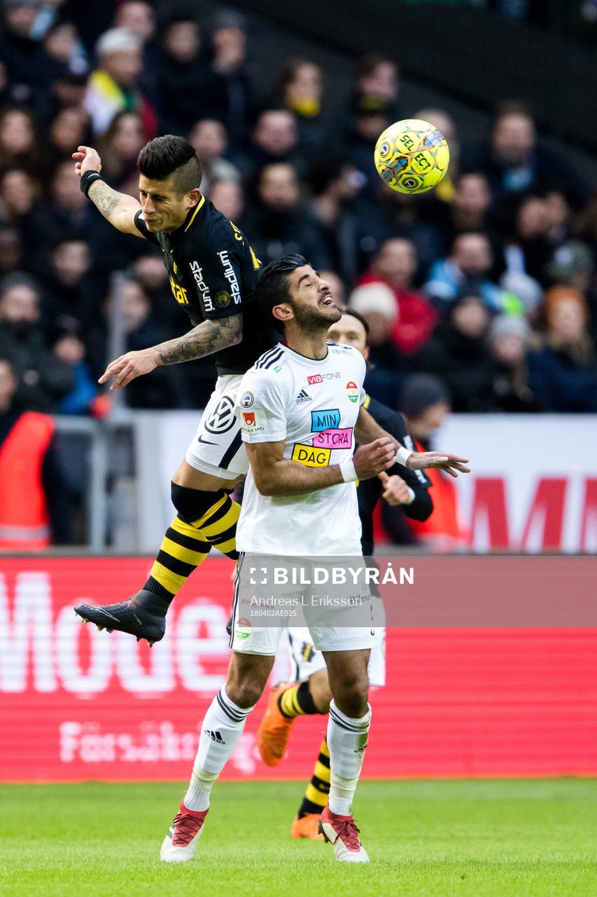 s Nicolas Stefanelli och Dalkurds Rewan Amin
