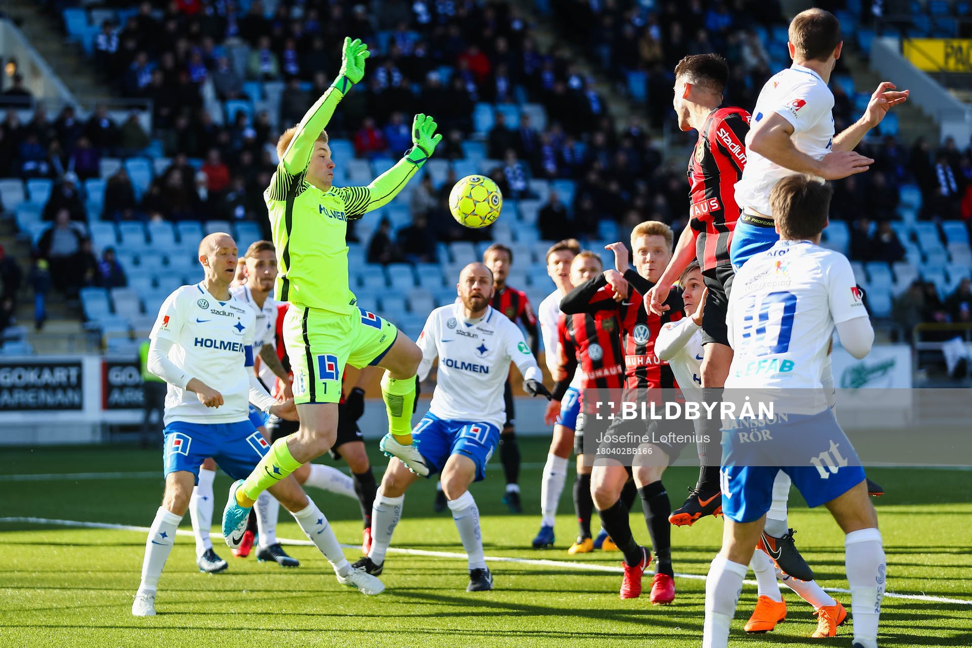 Norrköpings målvakt Isak Pettersson