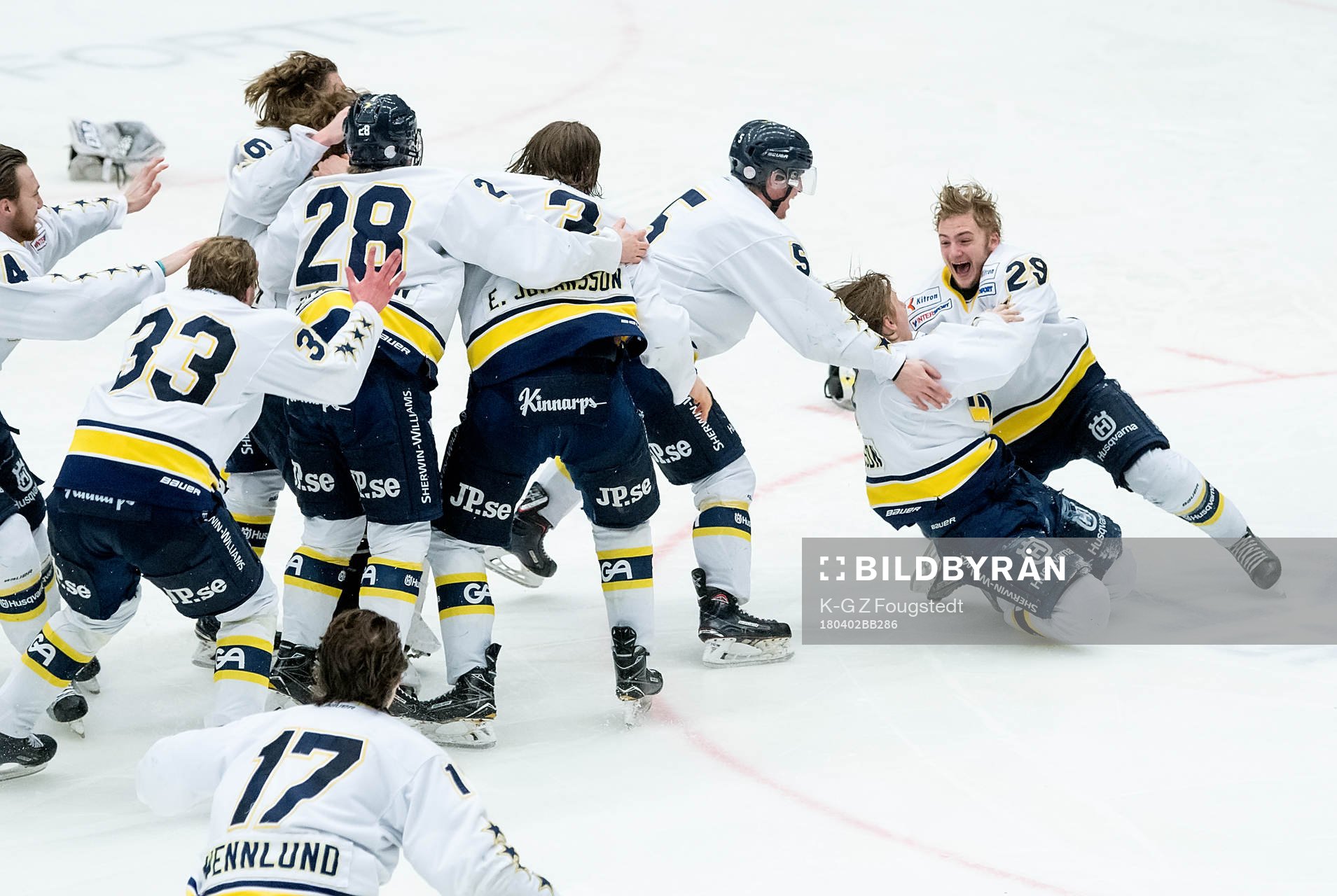 Filip Sveningsson avgjorde finalen här jubel