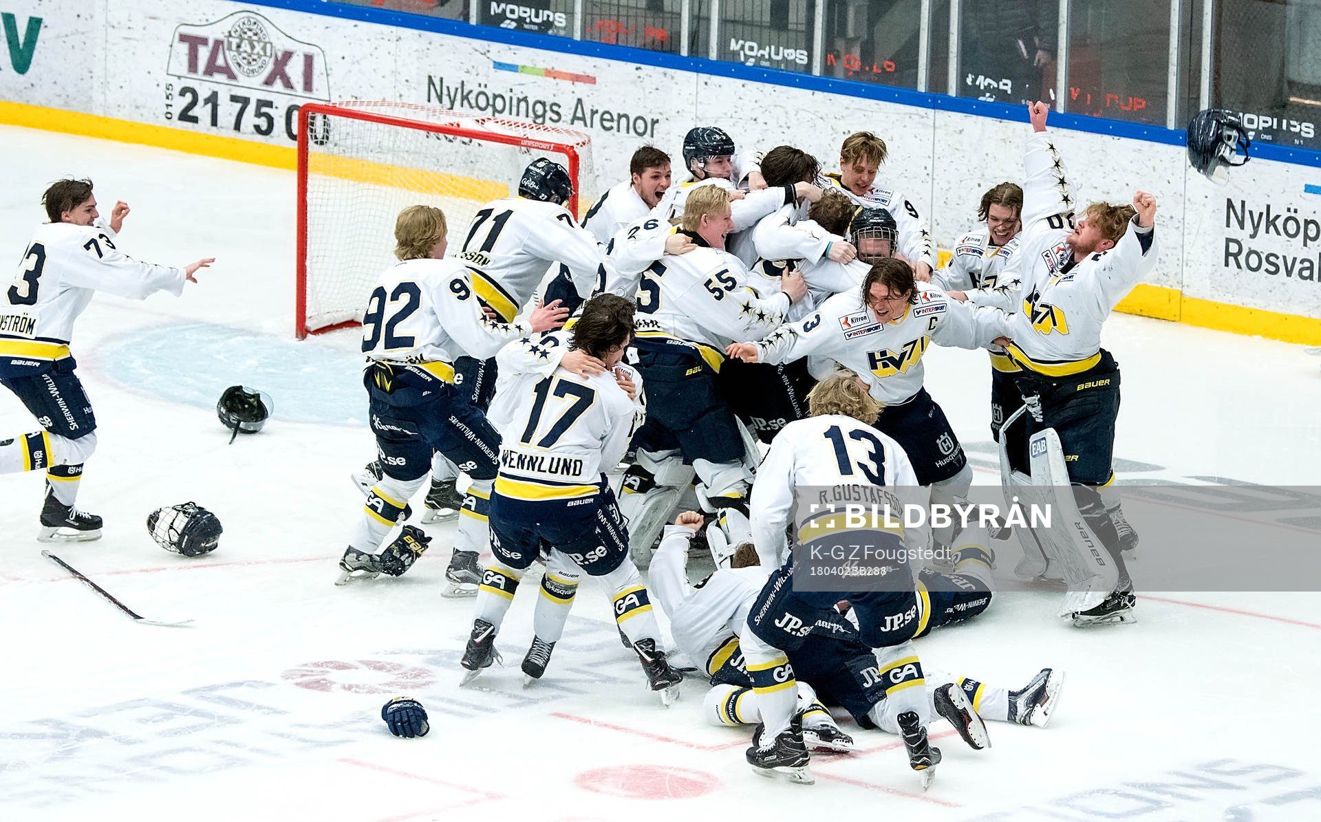 HV71 firar SM guldet