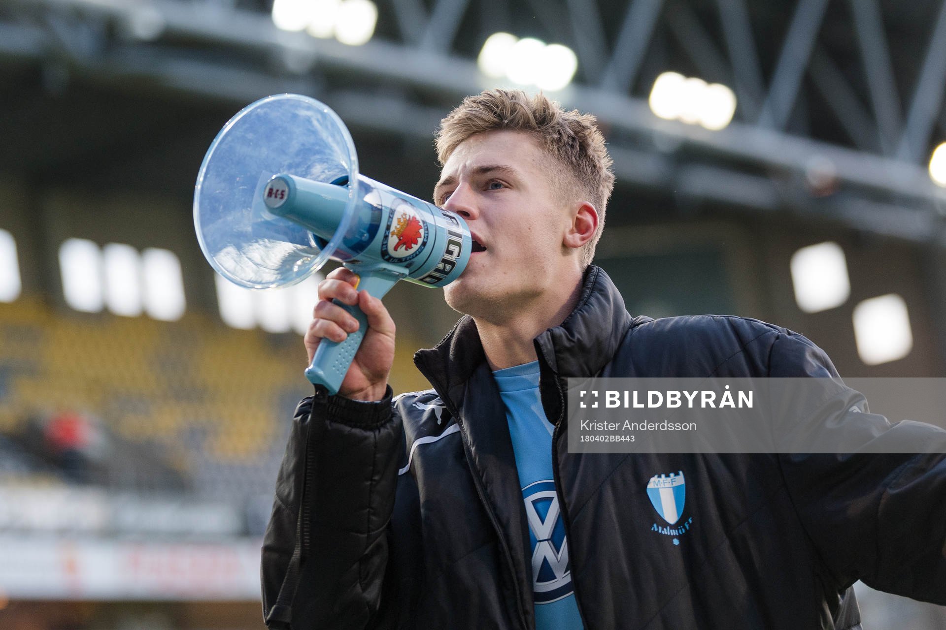 Malmö FFs Mattias Svanberg jublar