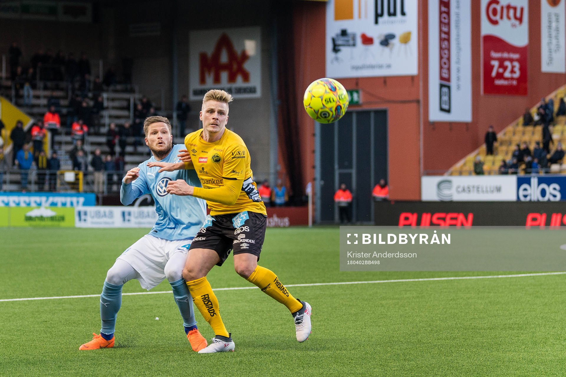 Malmö FFs Lasse Nielsen och Elfsborgs Per Frick
