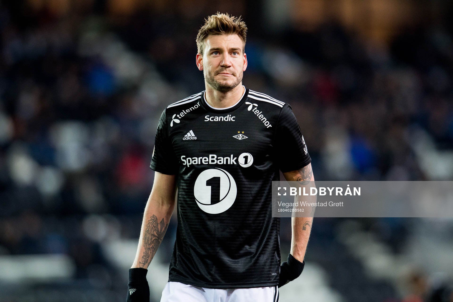 Nicklas Bendtner of Rosenborg