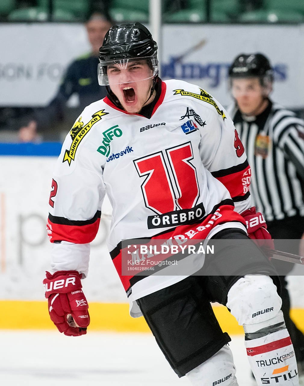 Glen Gustafsson jublar