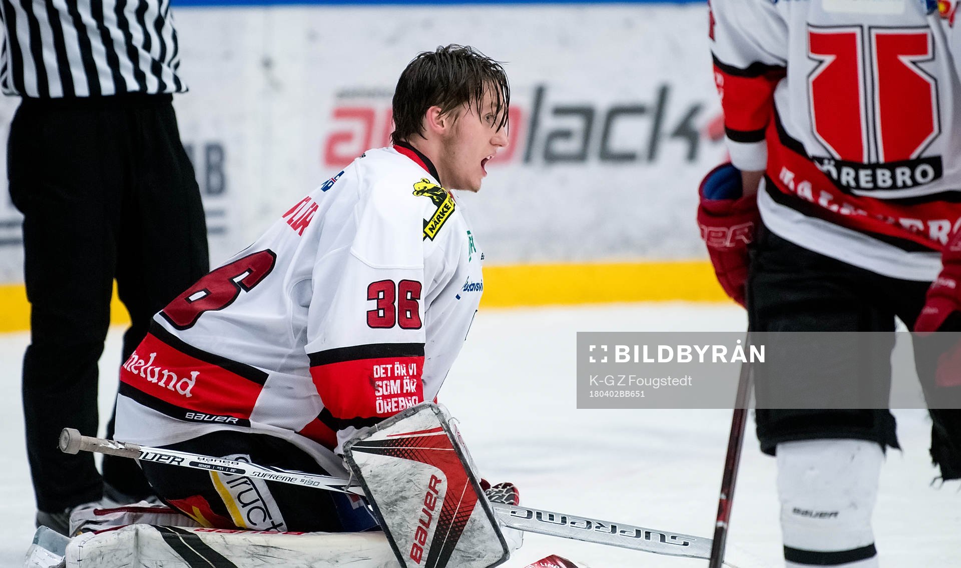 Målvakten Isac Mantler från Örebro