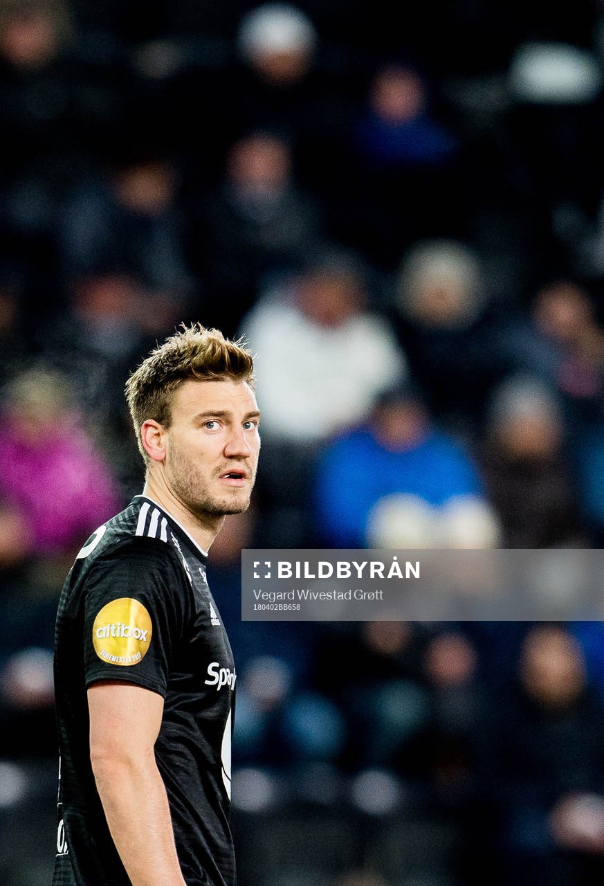 Nicklas Bendtner of Rosenborg