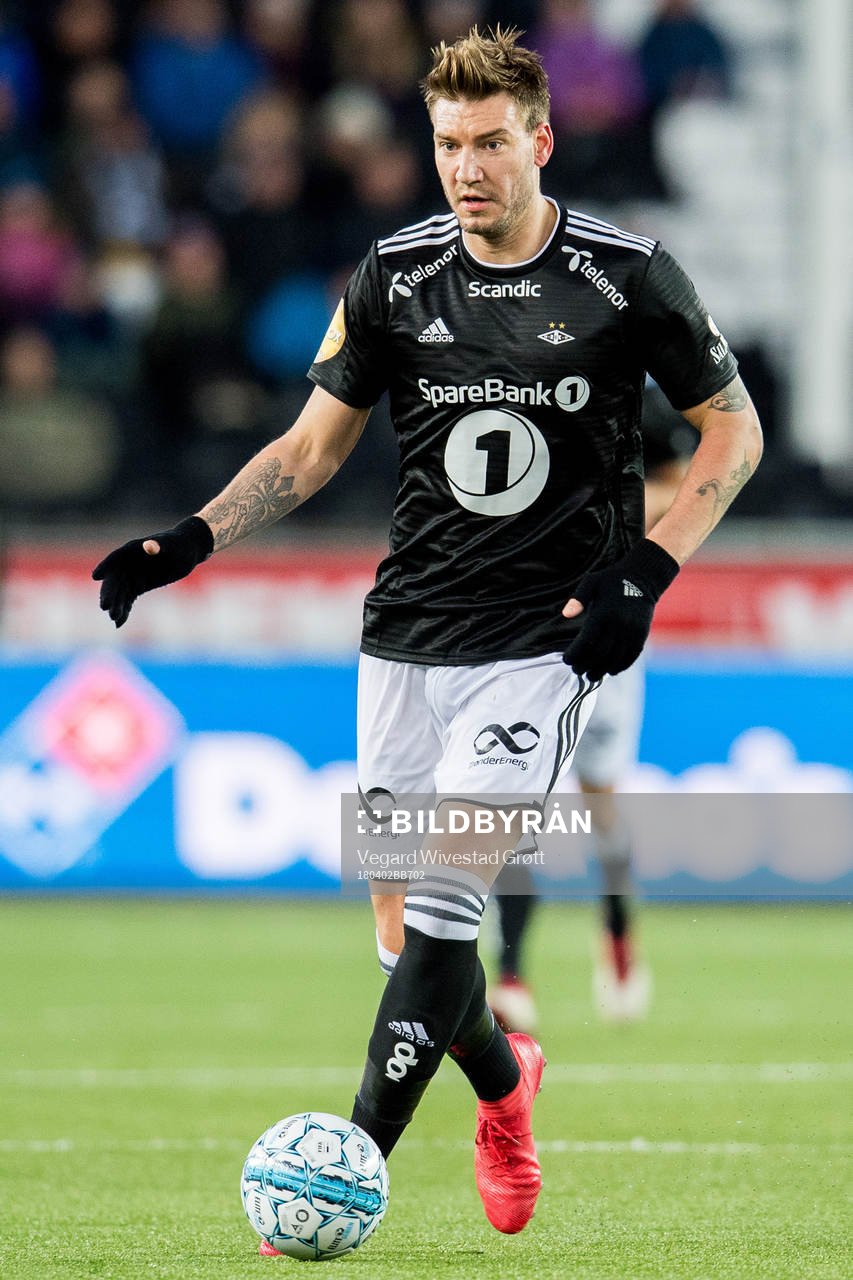 Nicklas Bendtner of Rosenborg
