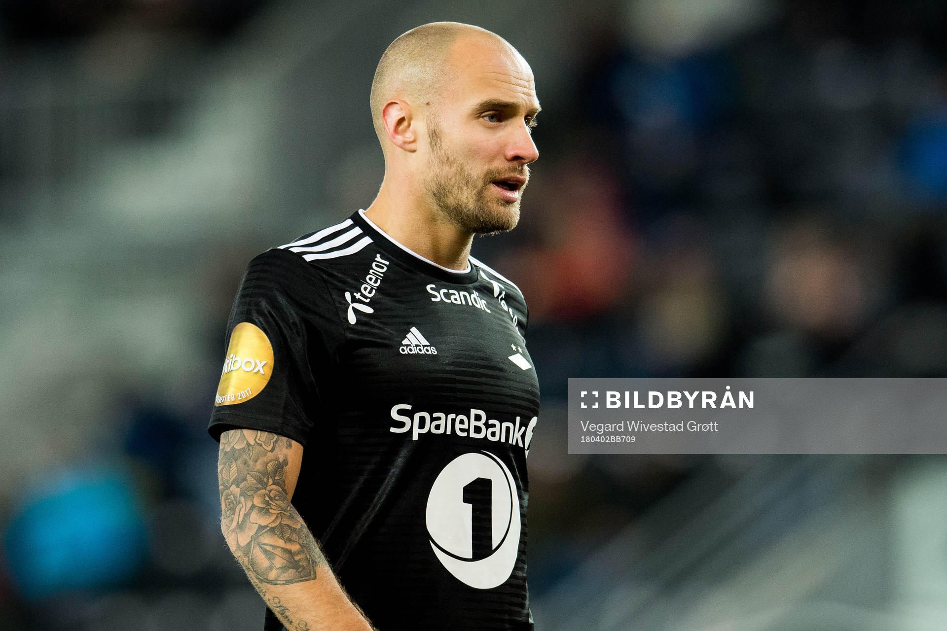 Tore Reginiussen of Rosenborg