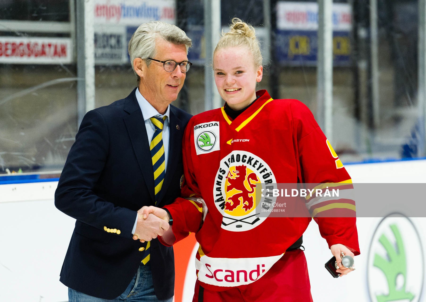 Smålands Maja Beverin får pris för bästa spelare