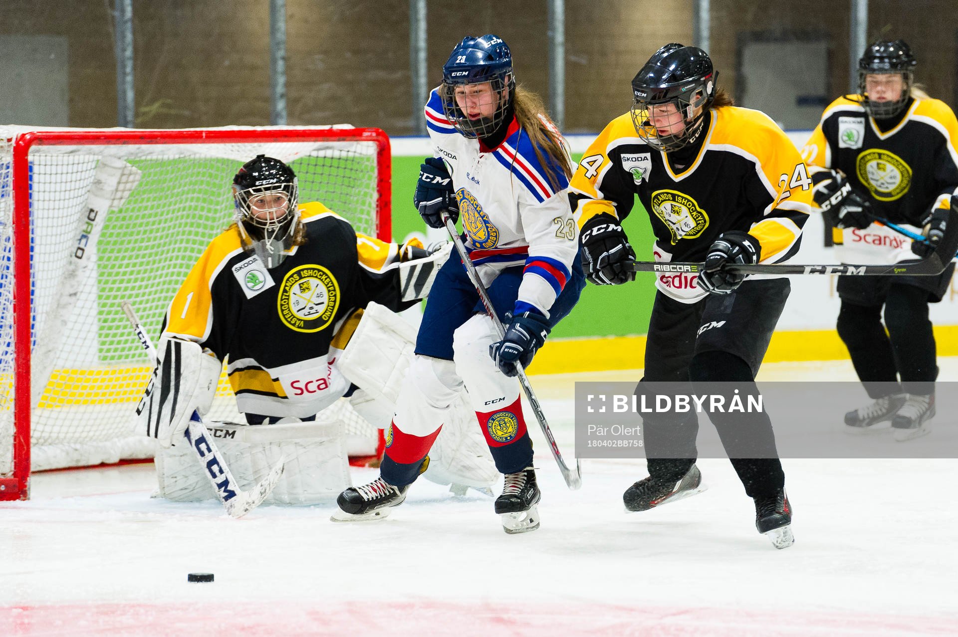 Stockholms Aoife Leacy och Västergötlands  Elvira Svensson