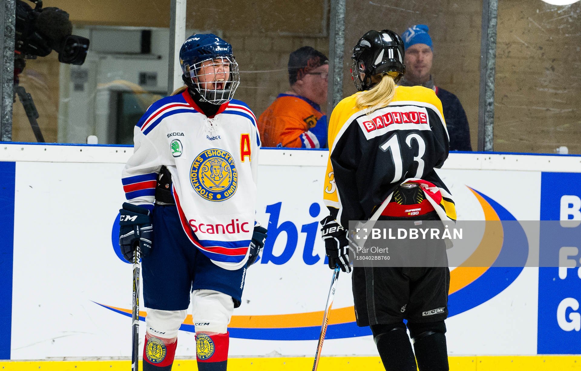 Stockholms Julia Tärnblom jublar