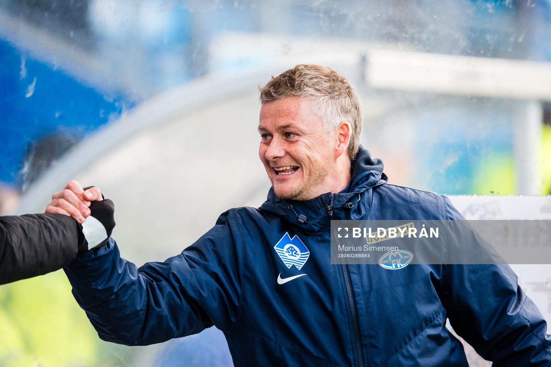 Ole Gunnar Solskjær, head coach of Molde