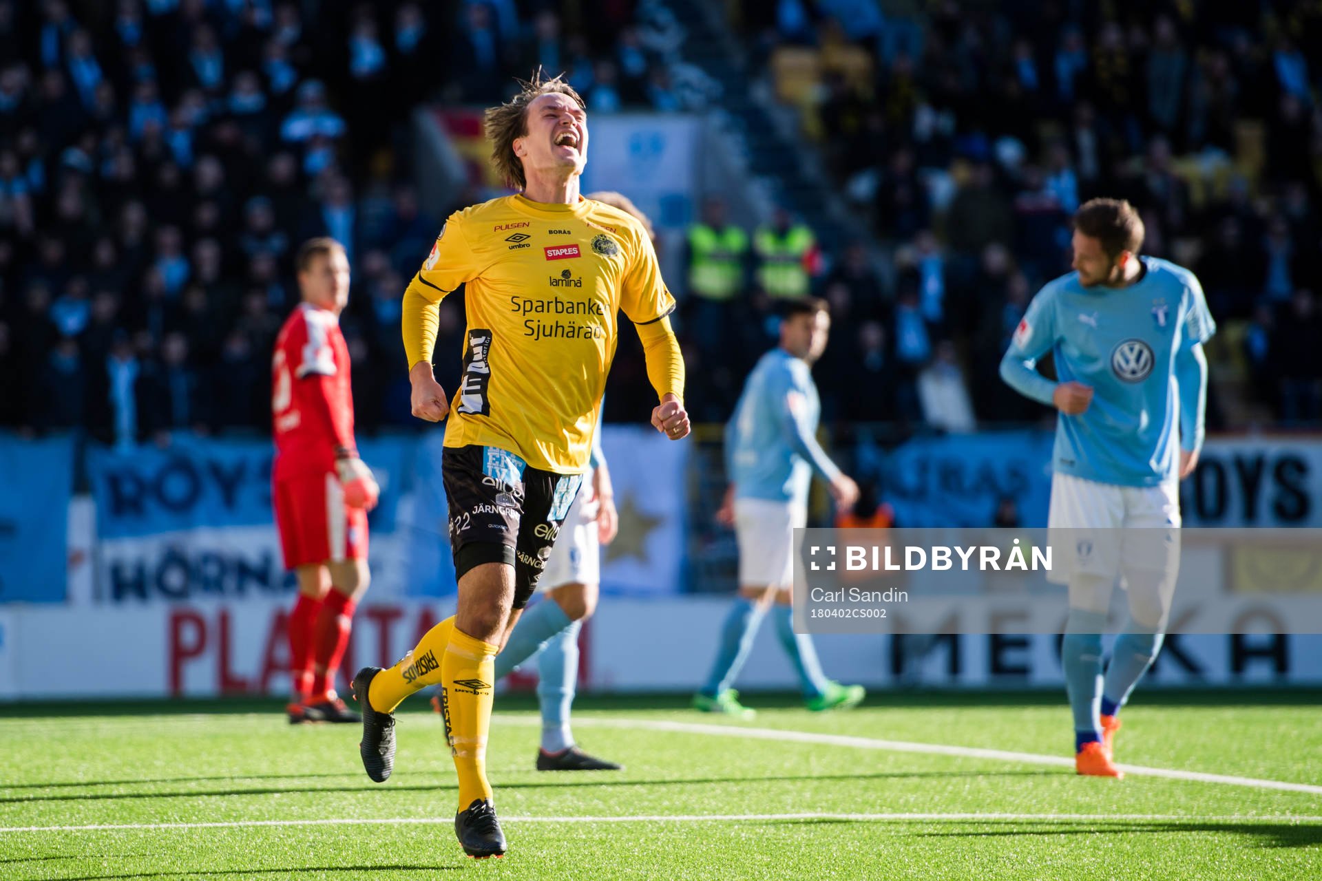 Elfsborgs Viktor Prodell jublar