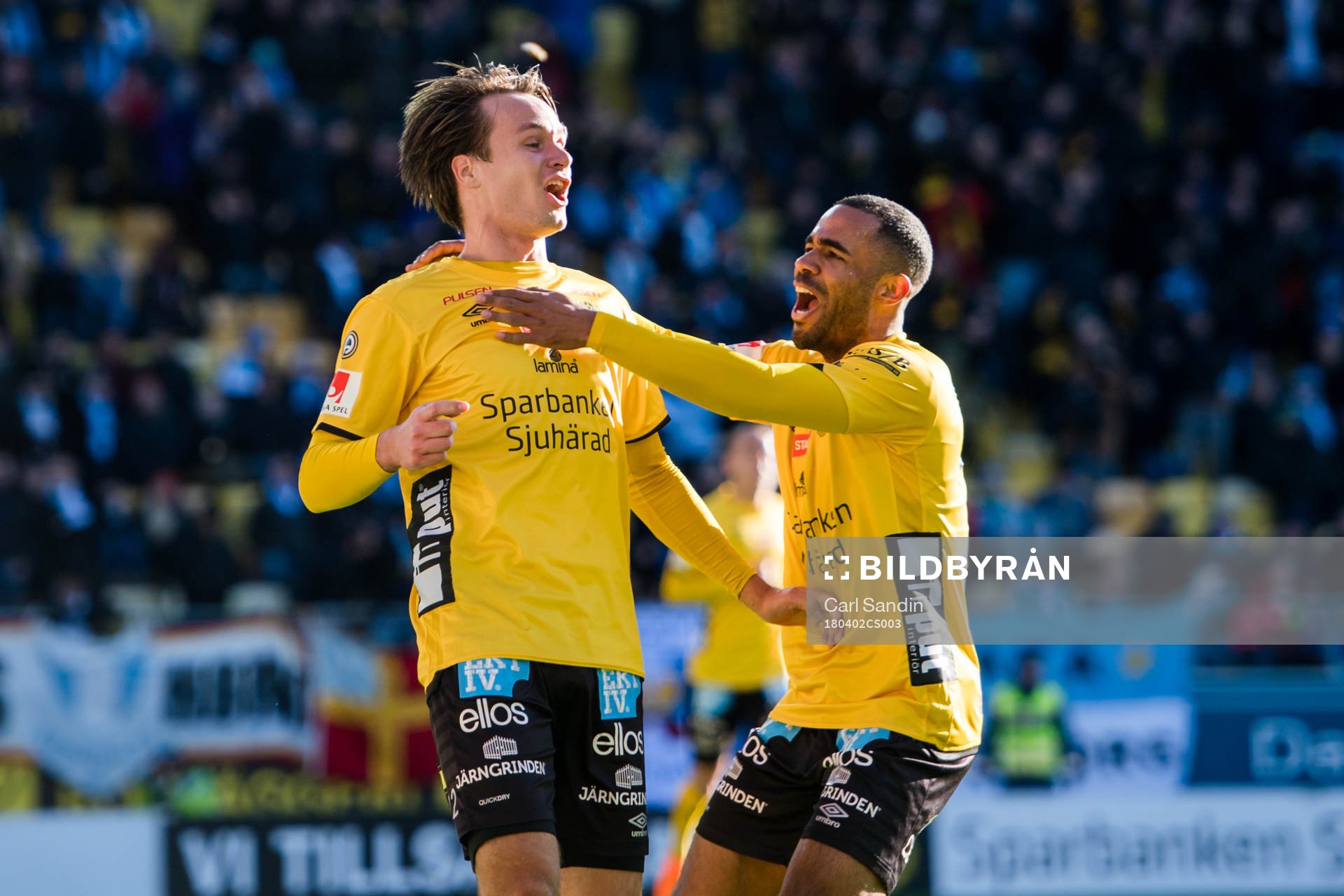 Elfsborgs Viktor Prodell jublar