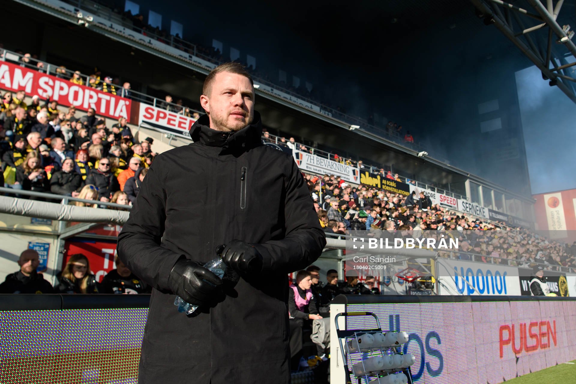 Elfsborgs manager Jimmy Thelin