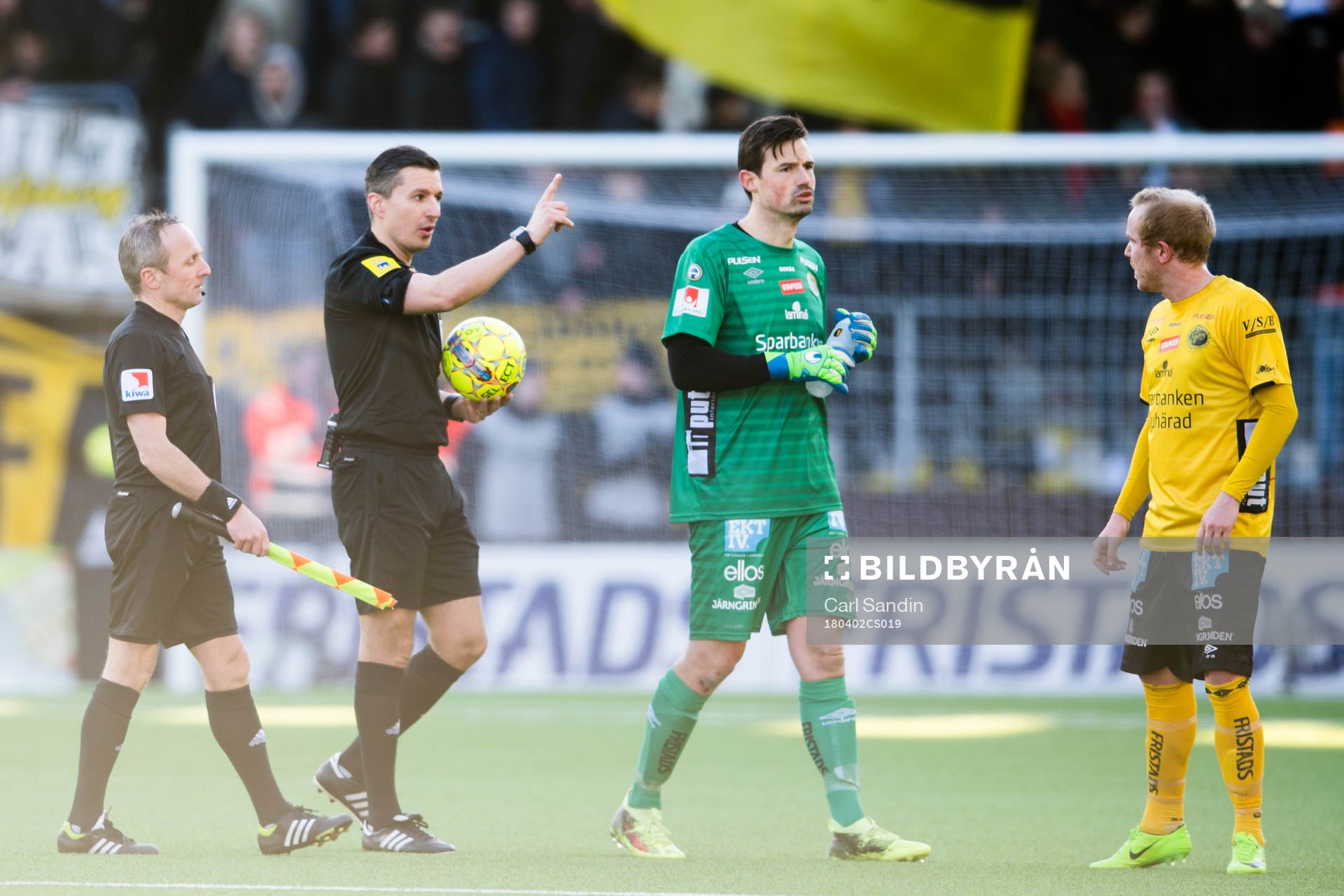 Elfsborgs målvakt Kevin Stuhr Ellegaard och Simon
