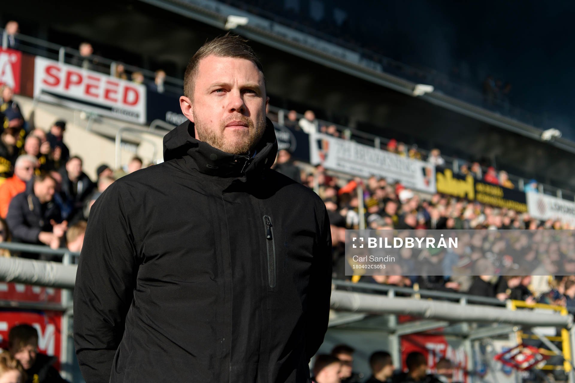 Elfsborgs manager Jimmy Thelin