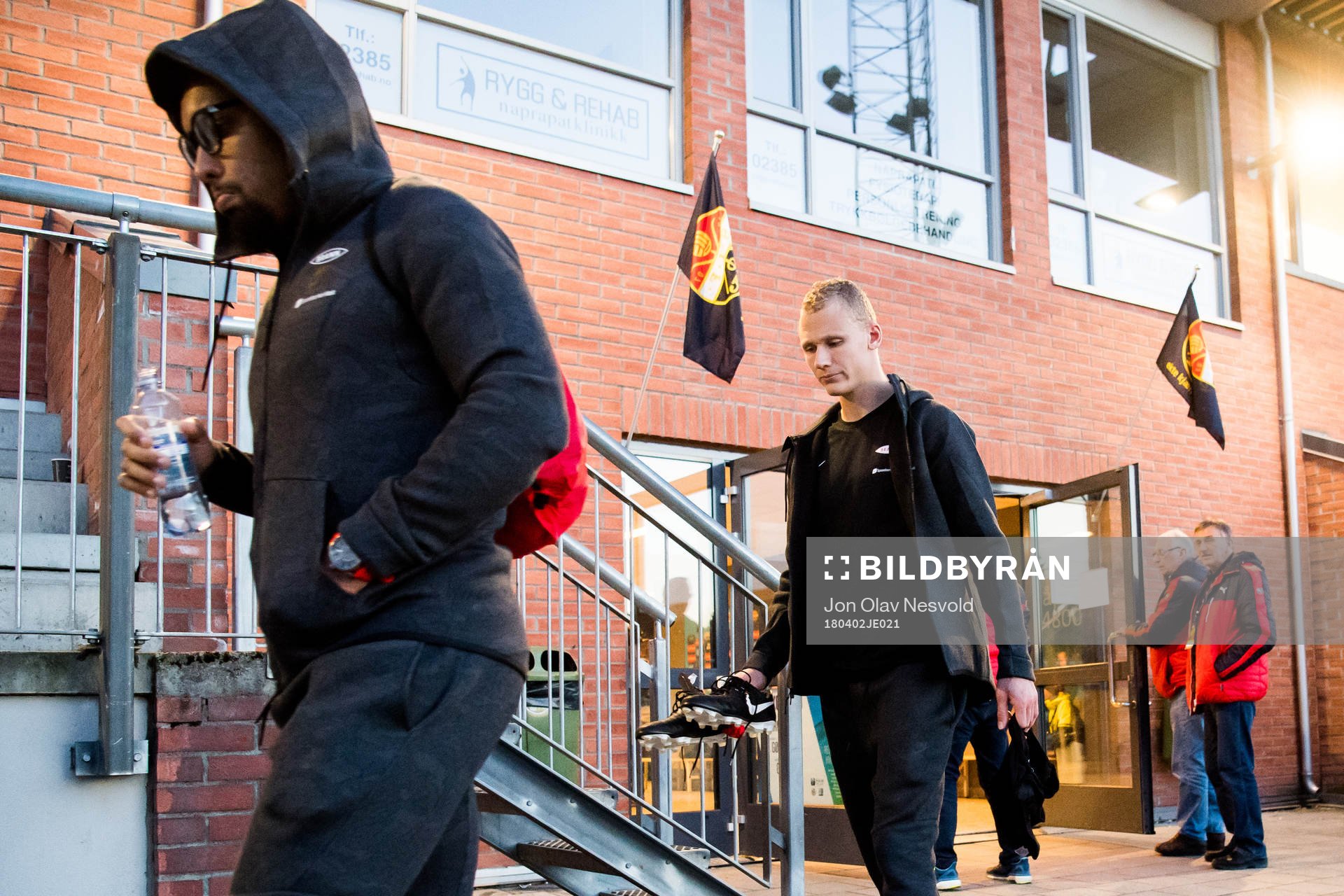 Bismar Acosta and Kristoffer Barmen of Brann