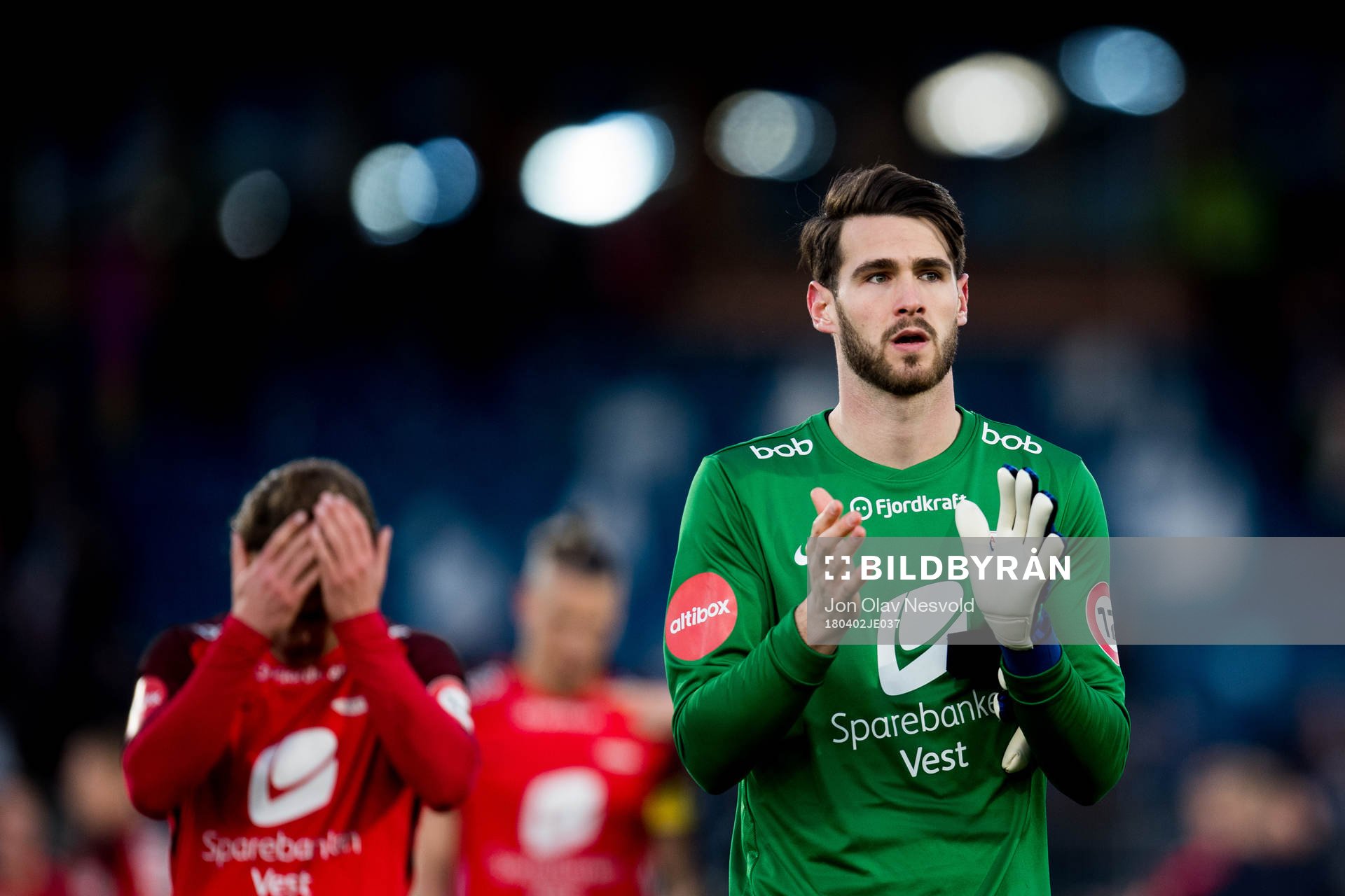 Goalkeeper Samuel Sahin-Radlinger of Brann