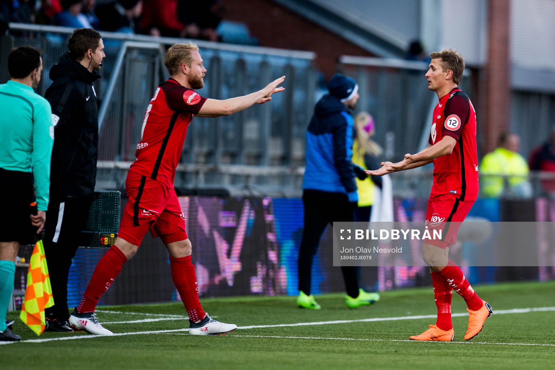 Henrik Johansen and Steffen Lie Skålevik of Brann